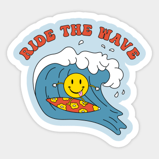 Sun and surf Sticker